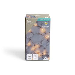 Guirlande int 80led pvc+cui l790 diamant