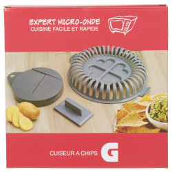 Cuiseur à chips micro-ondes