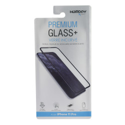 Verre trempé incurvé pour Iphone 11 Pro transparent