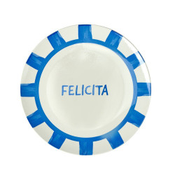Assiette plate por d26.6cm felicita