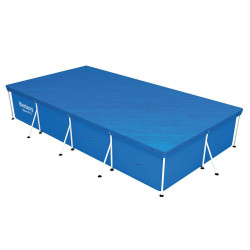 Bâche de protection piscine rectangulaire 450 x 220cm Intex