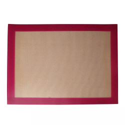 Feuille de cuisson réutilisable en fibre de verre