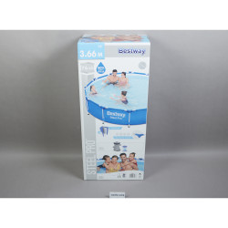 Piscine tubulaire ronde Bestway Ø 366xH76