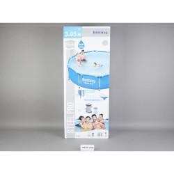 Piscine tubulaire ronde Power Steel Pro Ø 305xH76cm Bestway