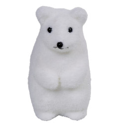 Animal polaire blanc à poser