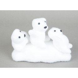 Décoration petits ours sur banquise