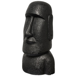 Statue île de Pâques noir H41cm